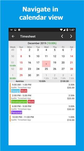 timesheet  v21.10.8图1