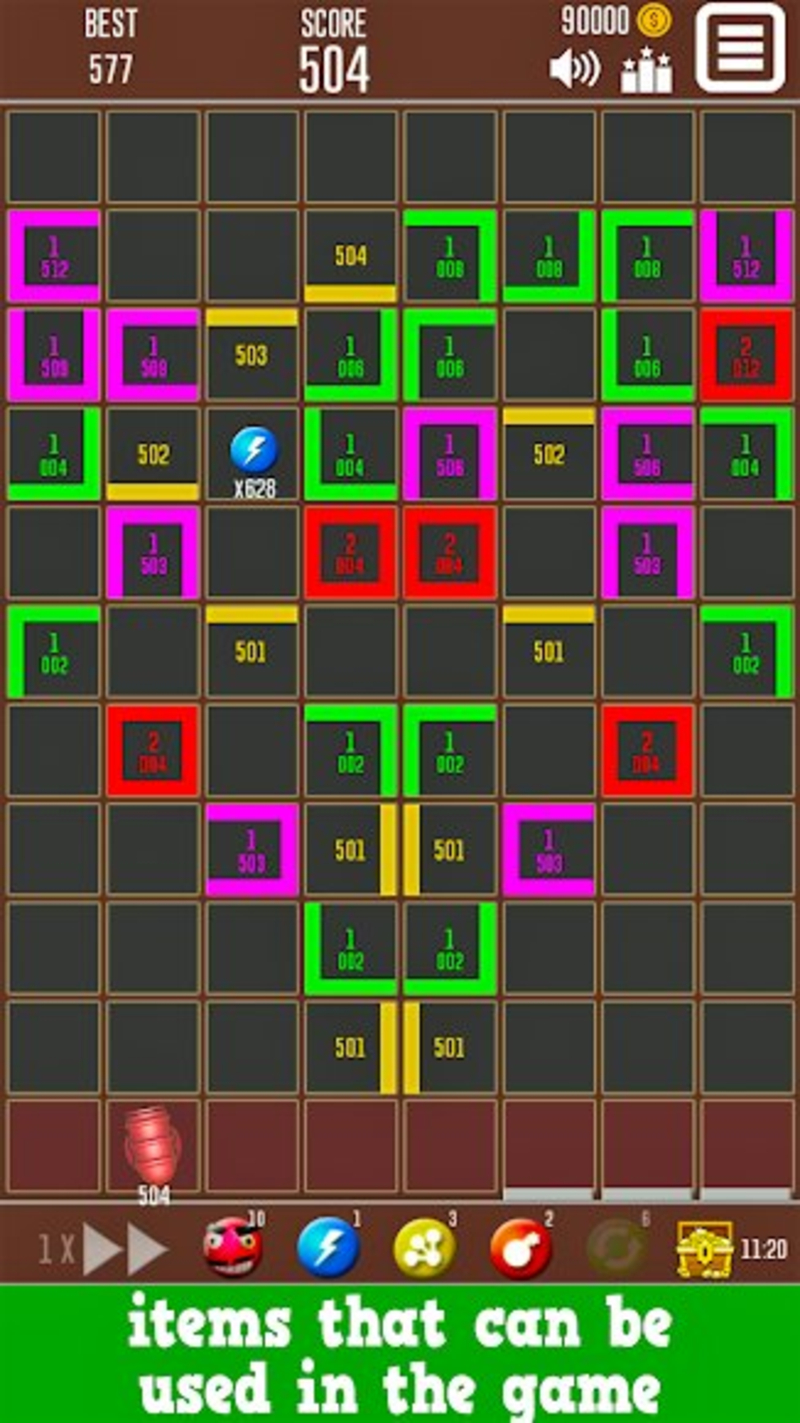Balls Chain(滑动砖破碎球)  v1.21图2