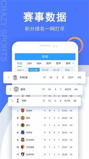 疯狂比分直播捷报官网版  v1.0图2