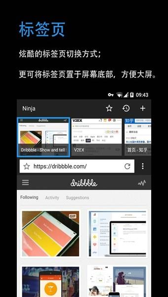 Ninja网络浏览器  v2.5.1图4