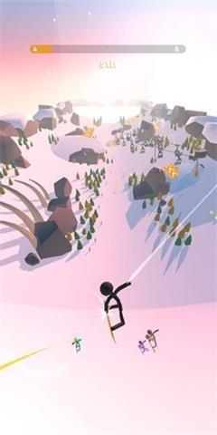 火柴人雪地赛  v1.0图2