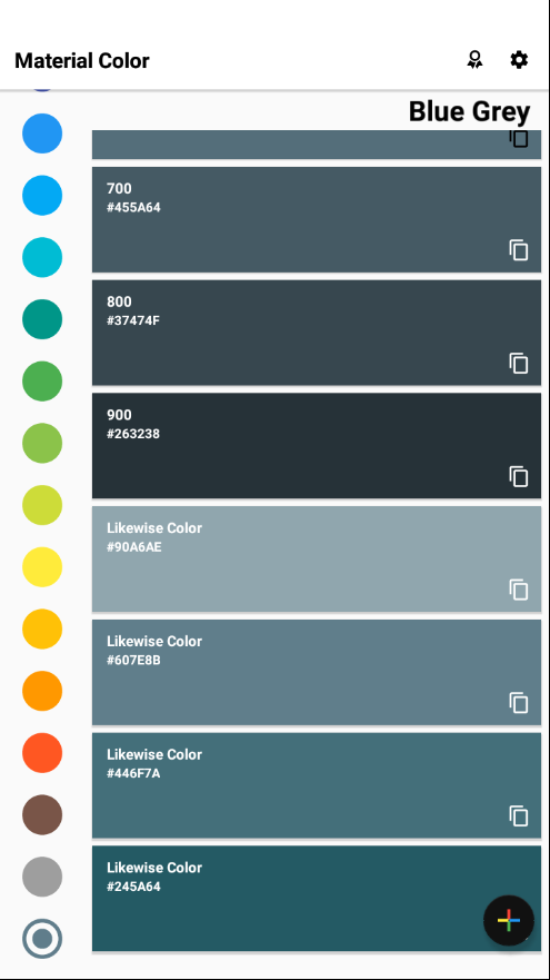 质感设计配色板(Material Color)  v1.6图3