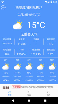 西北航空气象  v2.0图1