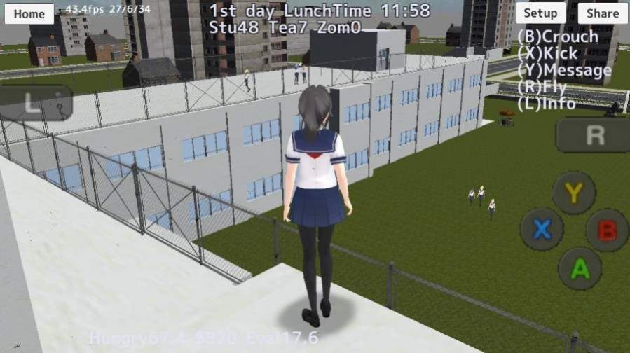 7233樱花校园模拟器  v6.2图2