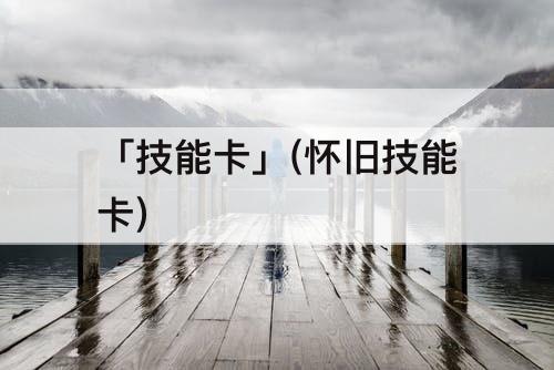 「技能卡」(怀旧技能卡)