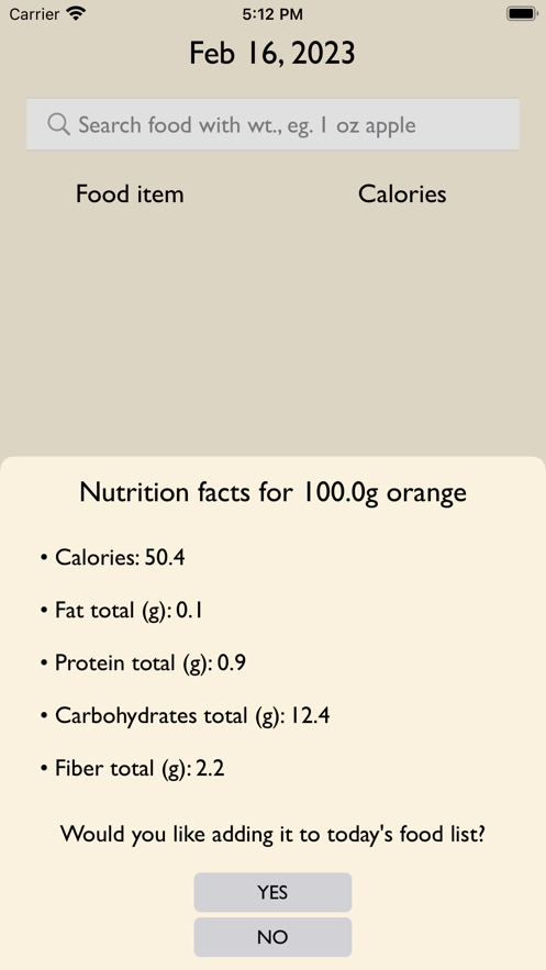 食物追踪器软件下载  v1.0图3