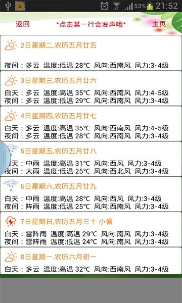 天气预报播报员