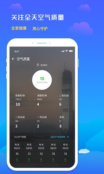 未来天气预报  v3.1图2