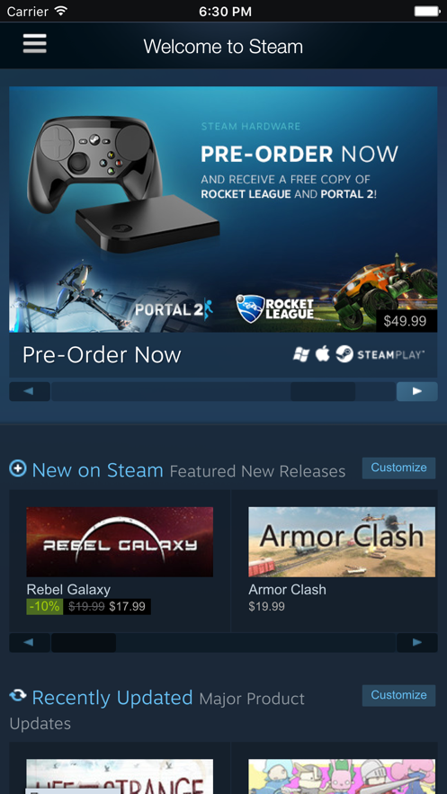 新版Steamapp  v2.3.11图3