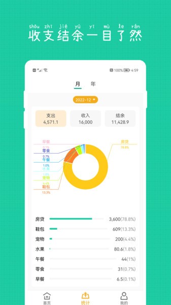 小日子记账本  v1.0.8图2