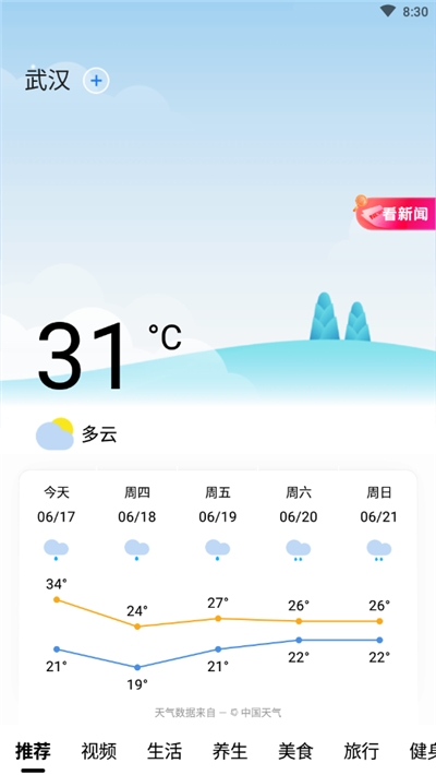 今日天气通  v1.0.0图3