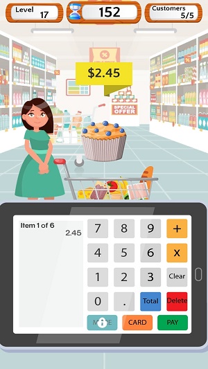超市收银员模拟官方版下载安装  v1.8图2